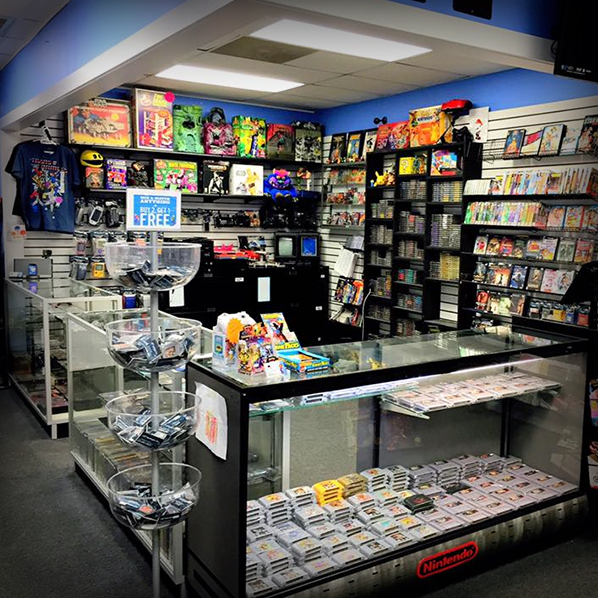 retro video game store near me